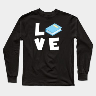 Bookworm Book love Long Sleeve T-Shirt